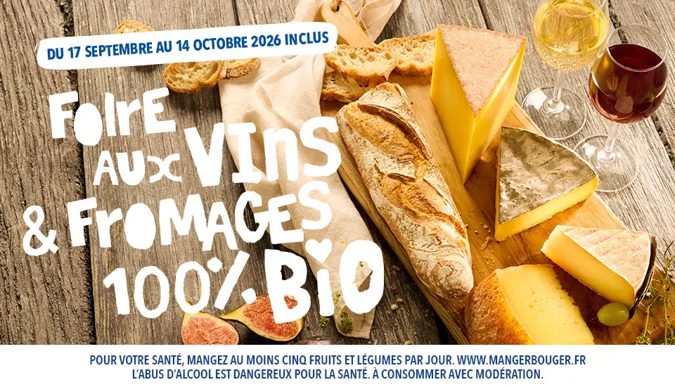 La Foire aux Vins et Fromages Bio